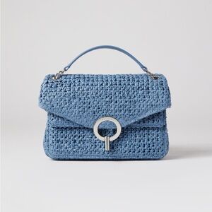 Sandro Raffia YZA Bag